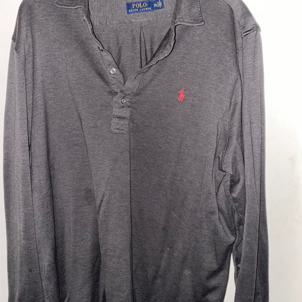 Pullover Button Down Shirt - image 2